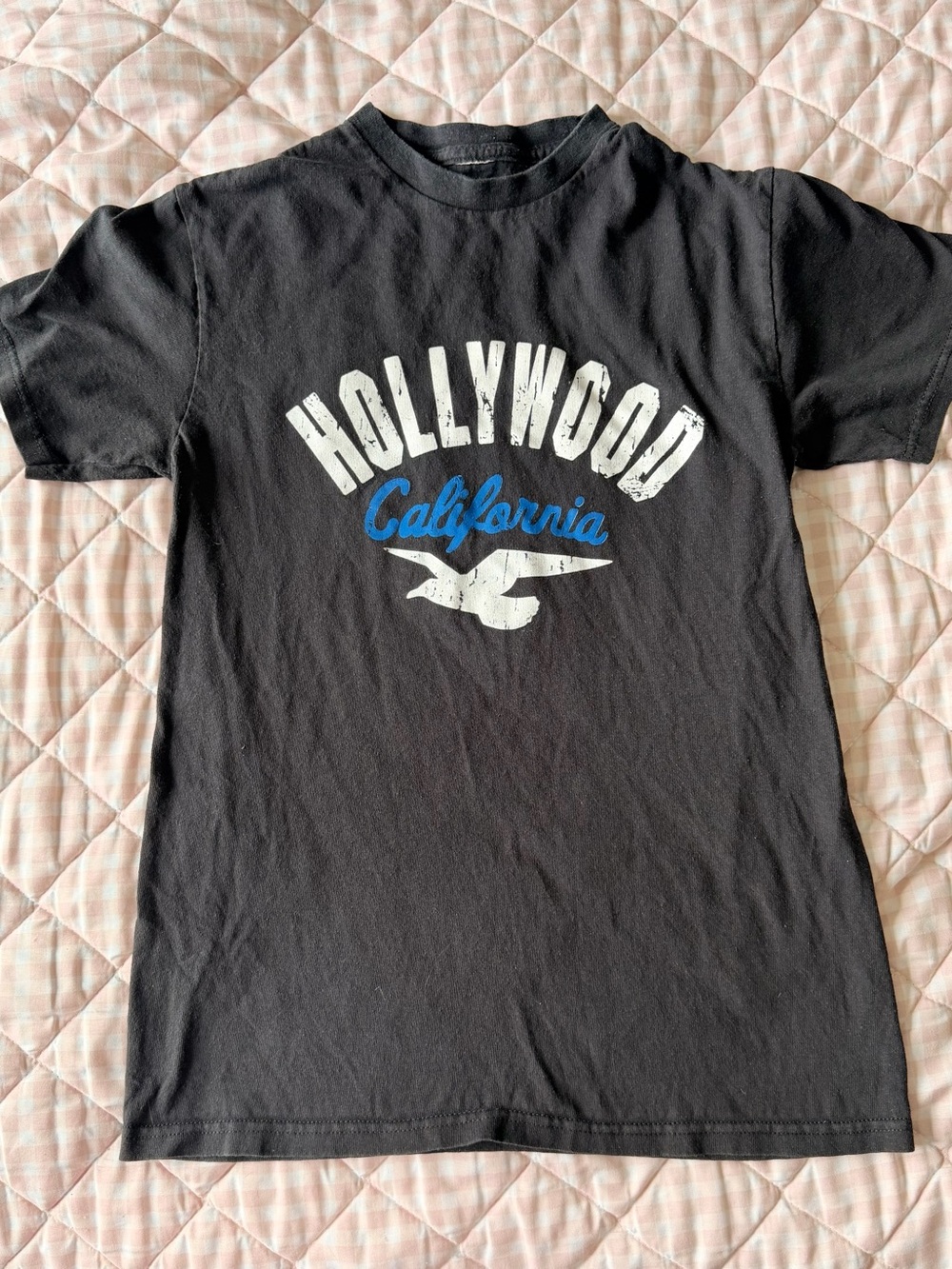 Hollywood California Graphic T-Shirt - Black